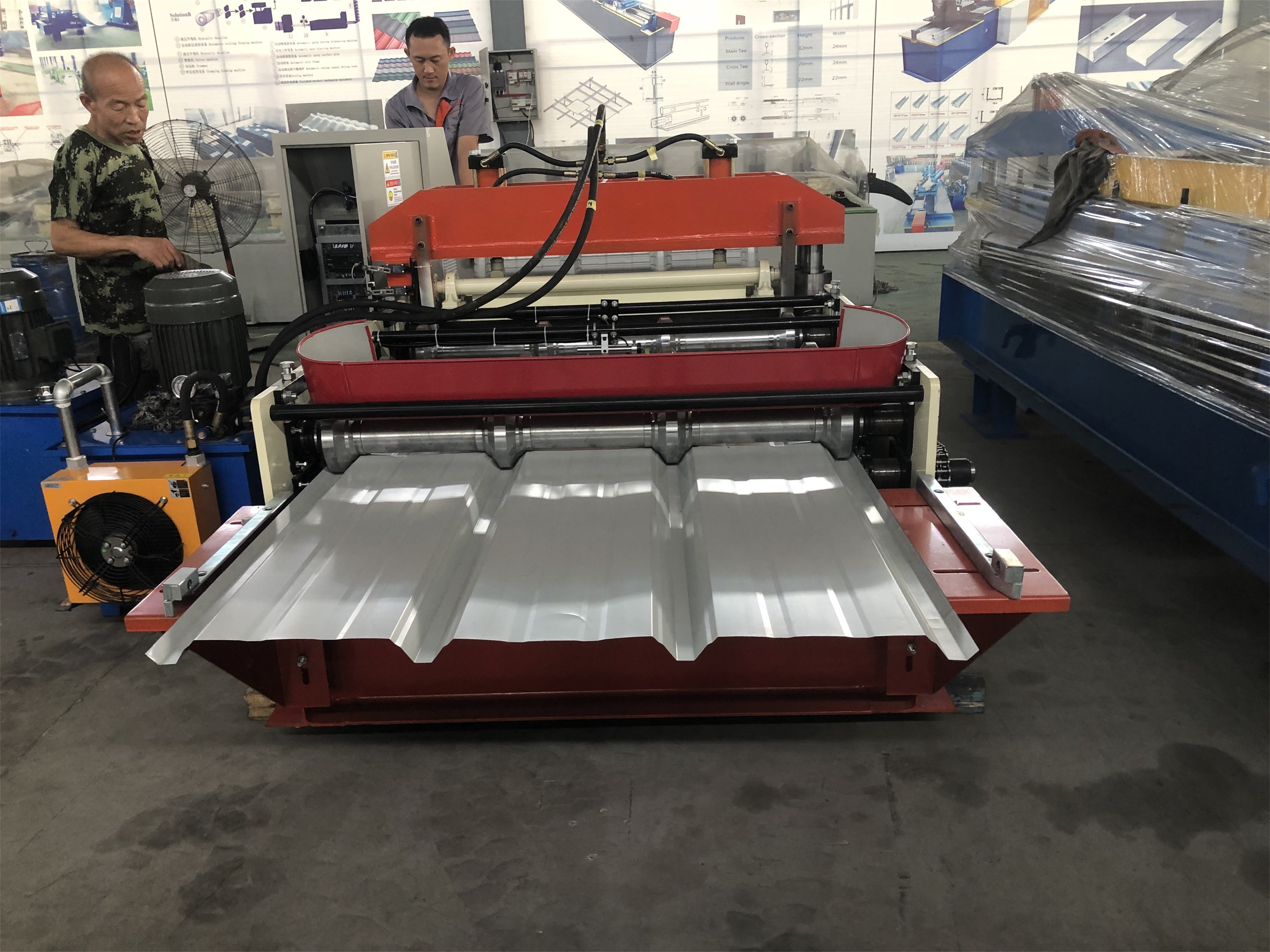 metal arched roofing sheet