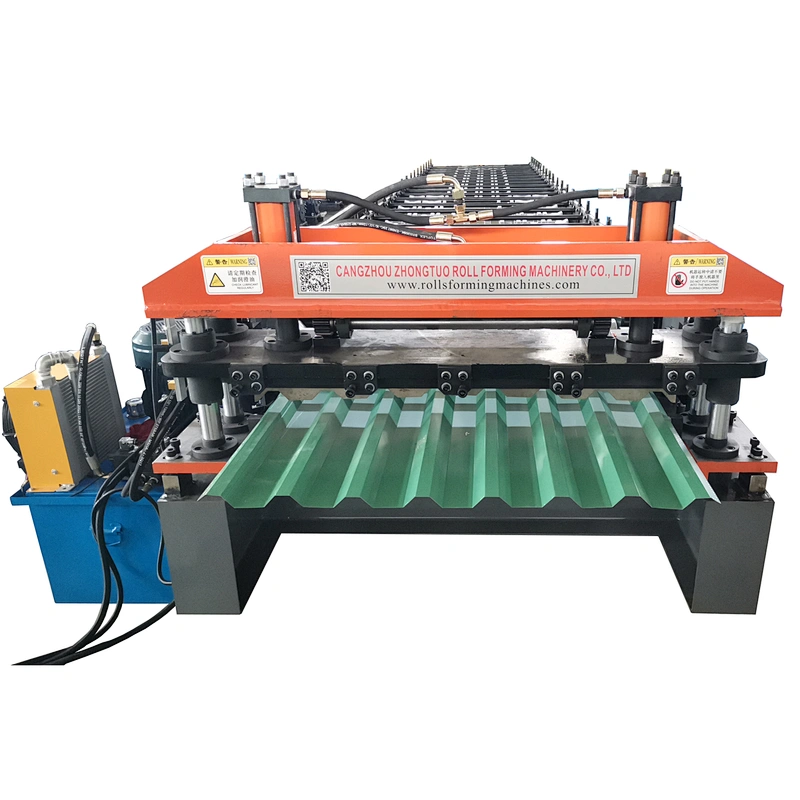 R72 R101 Roof panel roll forming machine
