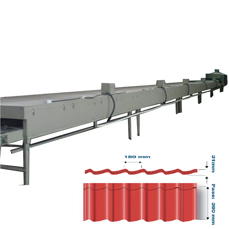 Stone-coated Metal Roof Tile Making Machine