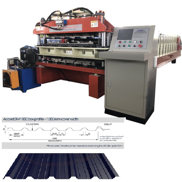 Double Layer Roofing Sheet Machine for Europe