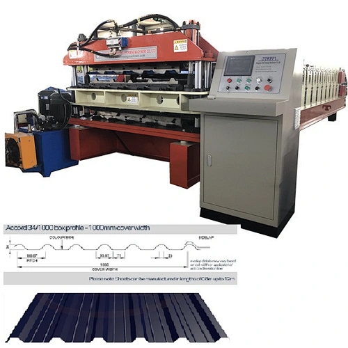 Double Layer Roofing Sheet Machine for Europe