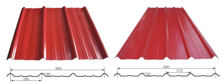 840 roofing sheet profile
