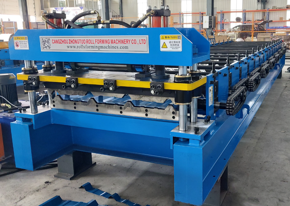 metal roofing sheet machine