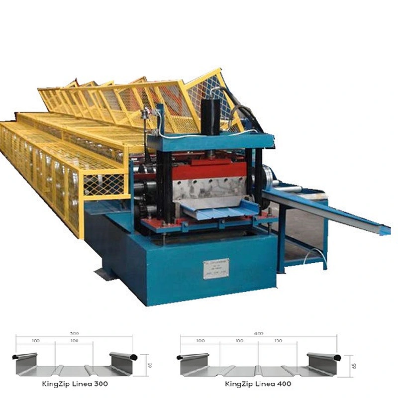 Zip Lock Bemo Type Standing Seam Profiling Machine