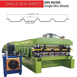 IBR METAL ROOFING SHEET ROLLING MACHINE TO EGYPT