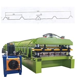 IBR METAL ROOFING SHEET ROLLING MACHINE TO EGYPT