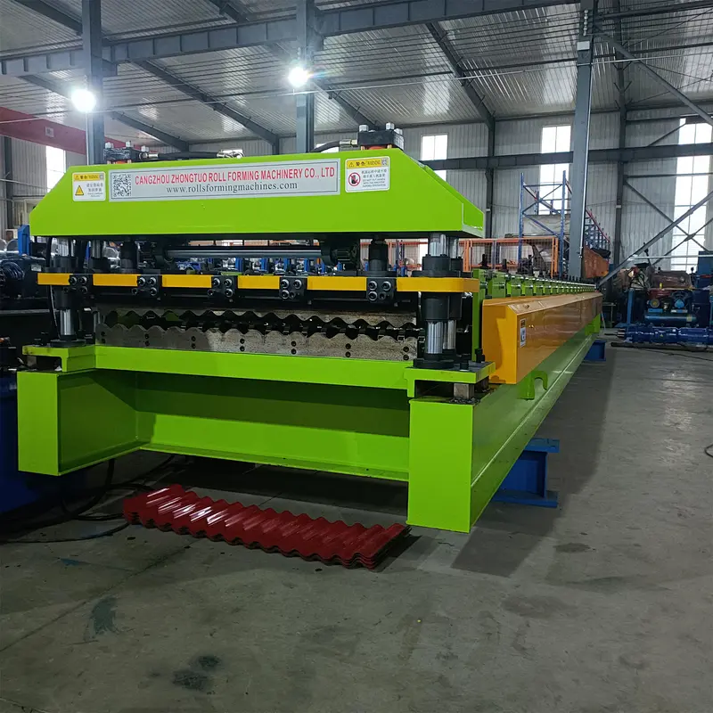New Material Corrugated Roofing Sheet Machine Corrugated Tile Forming Machine