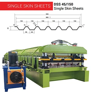 IBR METAL ROOFING SHEET ROLLING MACHINE TO EGYPT