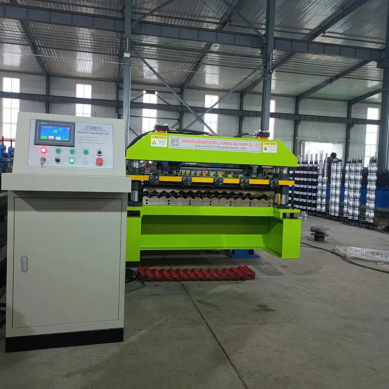 New Material Corrugated Roofing Sheet Machine Corrugated Tile Forming Machine