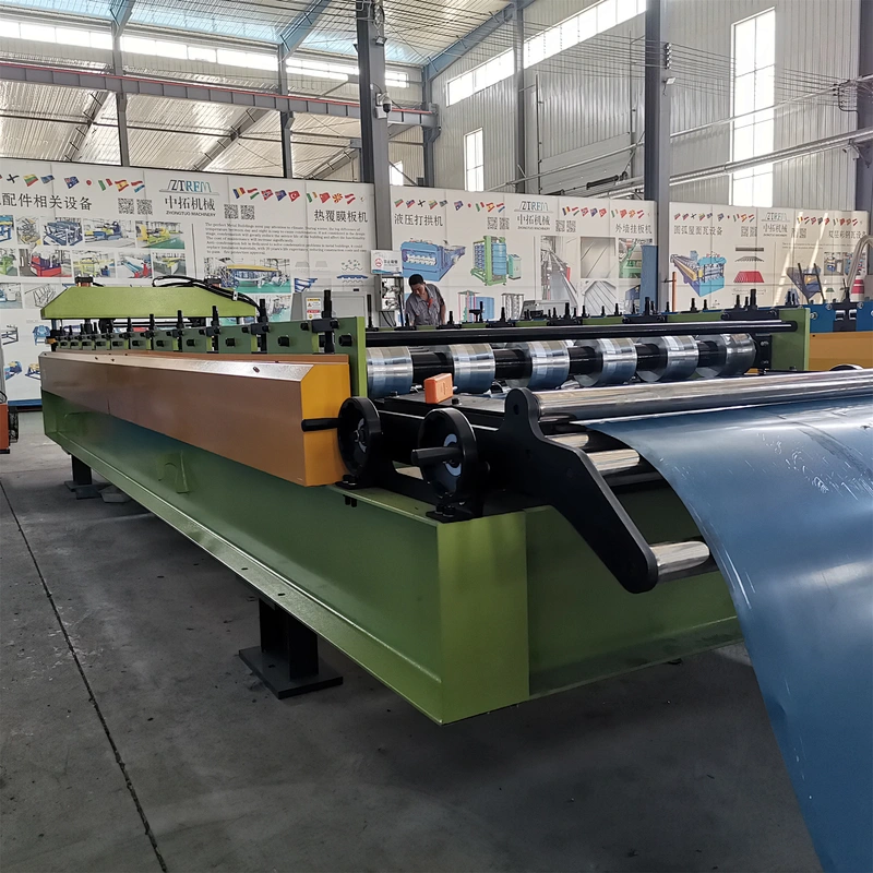 TR35/200 Trapezoidal Profile Roofing Sheet Roll Forming Machine for UAE