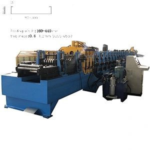 Automatic C Purlin Machine C Profile C Channel Roll Forming Machine