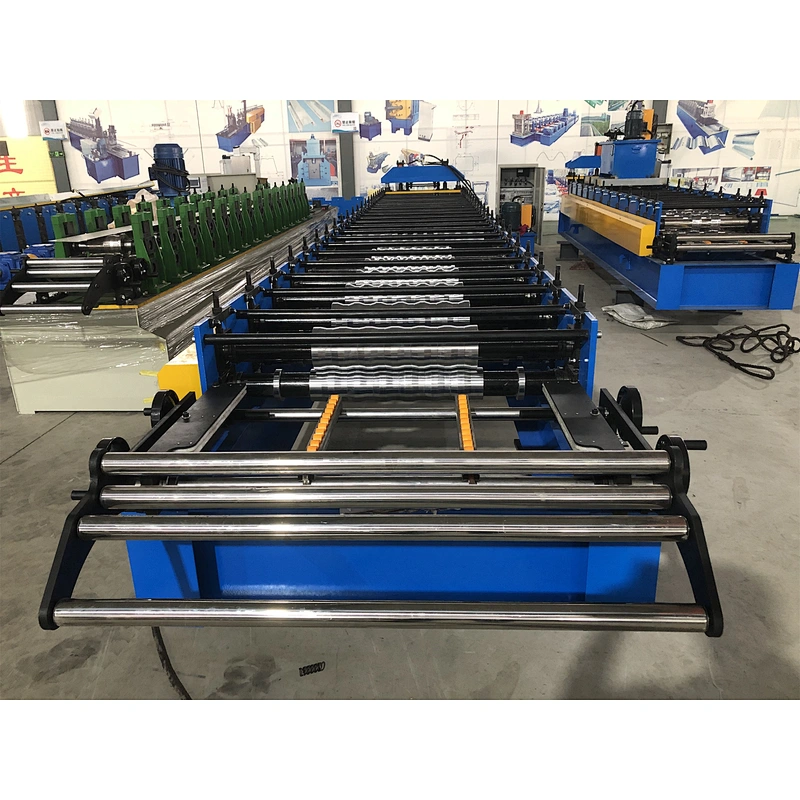 13/3  Galvanised Corrugated Roofing Sheets Roll Forming Machine Corrugated Tile Forming Machine