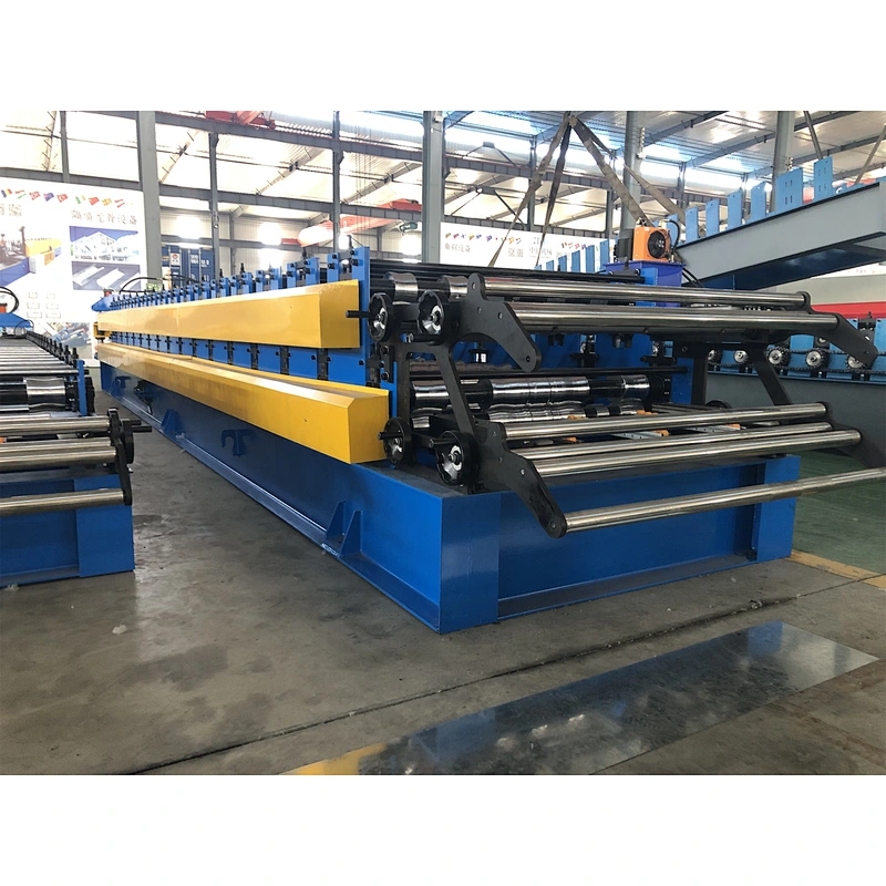 PV4 PV6 R101 TR4 Double Layer Roof Panel Roll Forming Machine