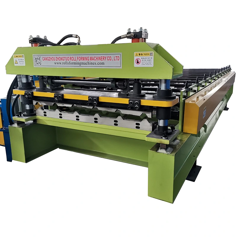 TR35/200 Trapezoidal Profile Roofing Sheet Roll Forming Machine for UAE