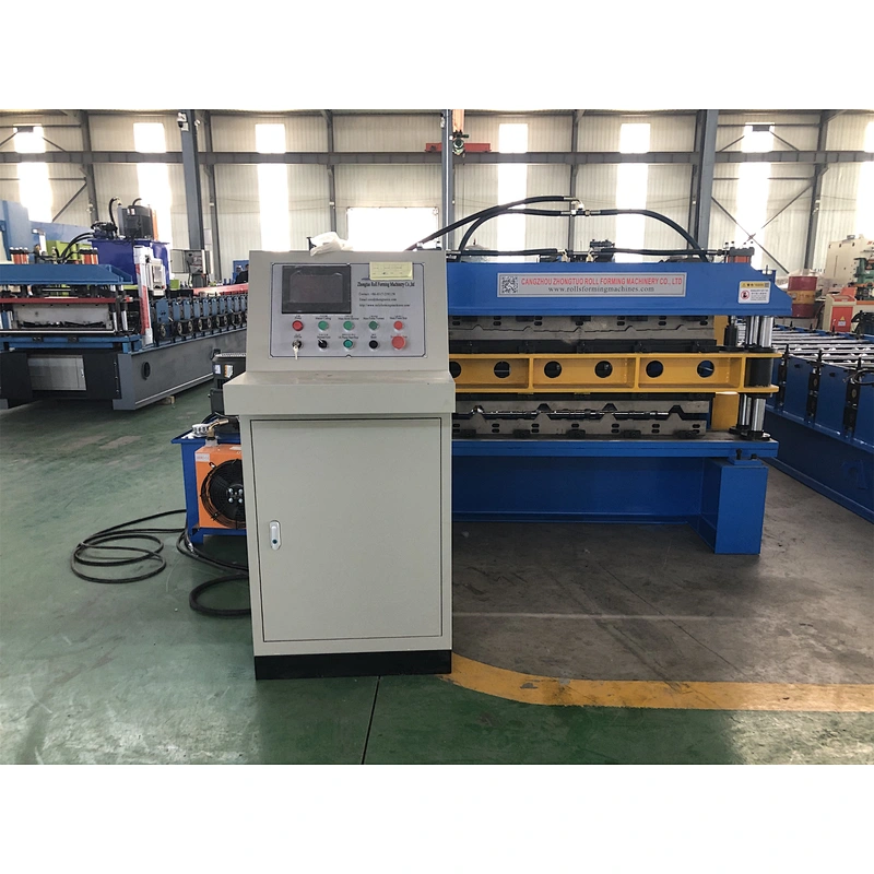 PV4 PV6 R101 TR4 Double Layer Roof Panel Roll Forming Machine