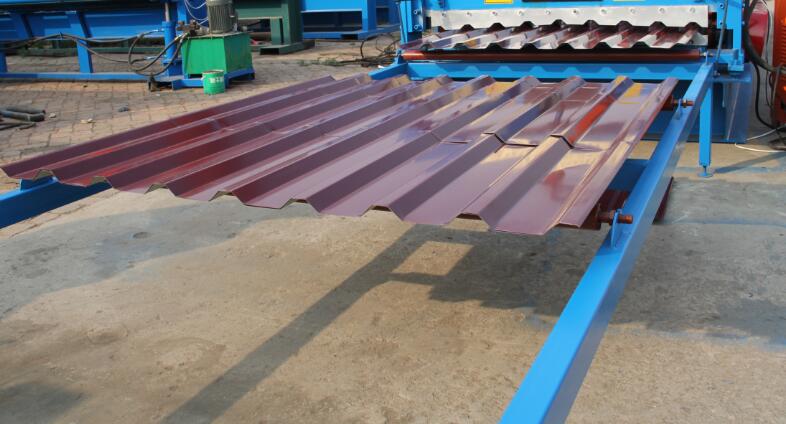 TR35/200 Trapezoidal Profile Roofing Sheet Roll Forming Machine for UAE
