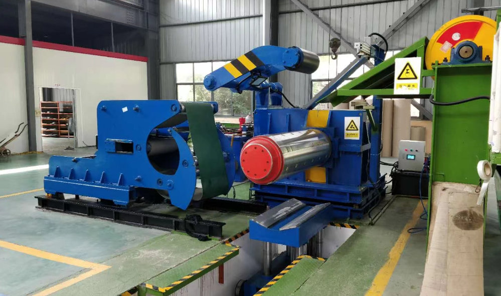 hydraulic decoiler
