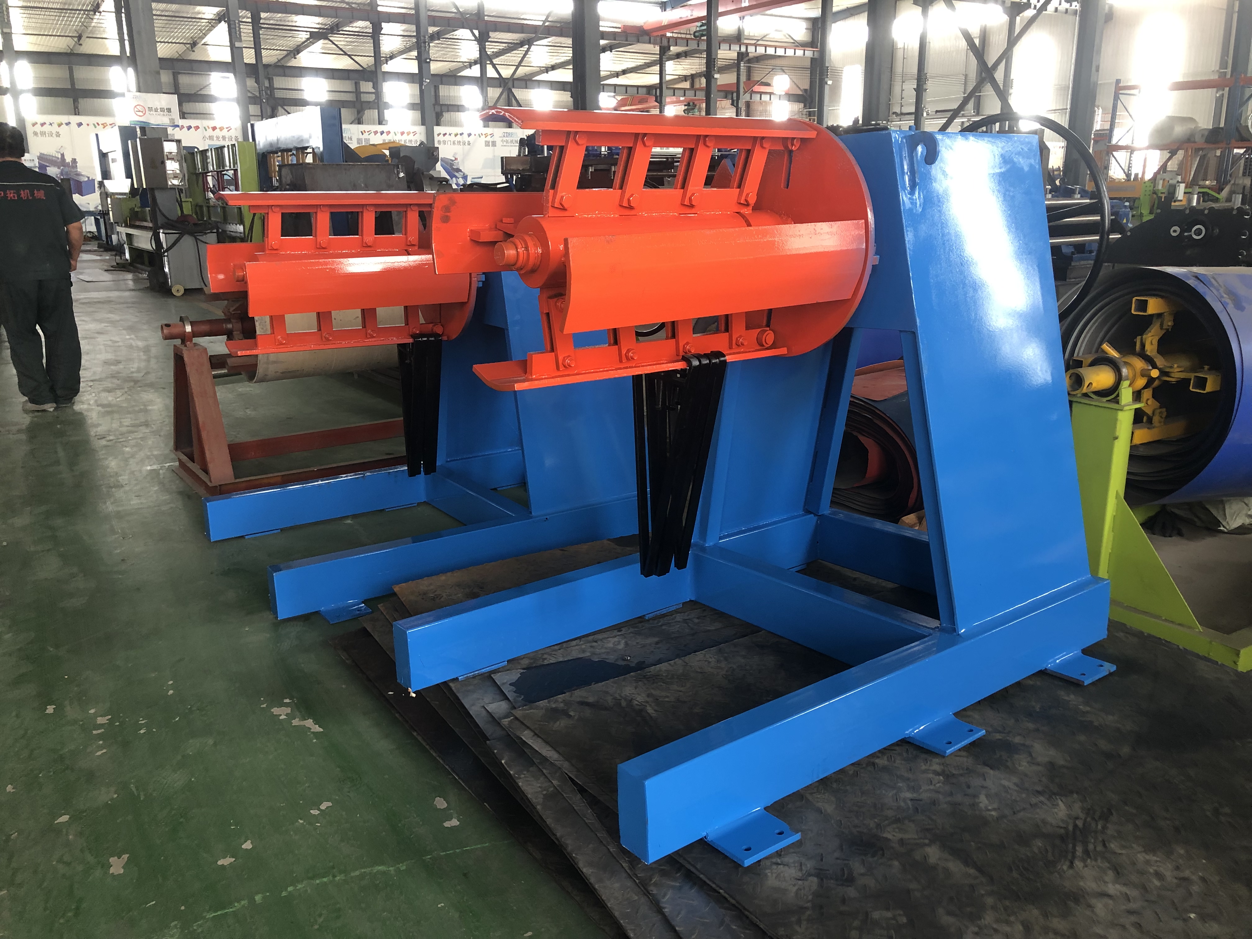manual decoiler