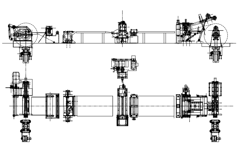 work process of slitting line