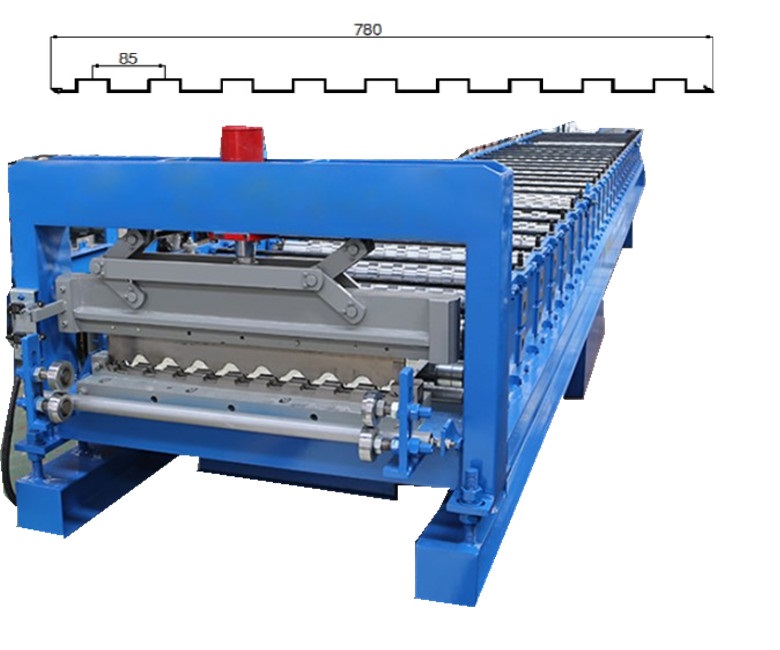 Australian Saudi Style Rolling Shutter Door Machine