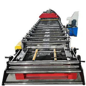 Indonesia popular step tile glazed roofing rolling forming machine tile making machine