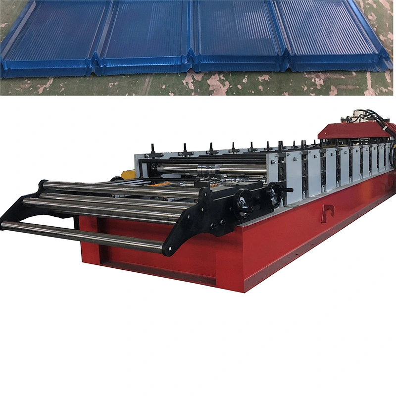 800 Glazed Tile Roofing Roll Forming Machine Glazed Tile Making Machine for Indonesia Market