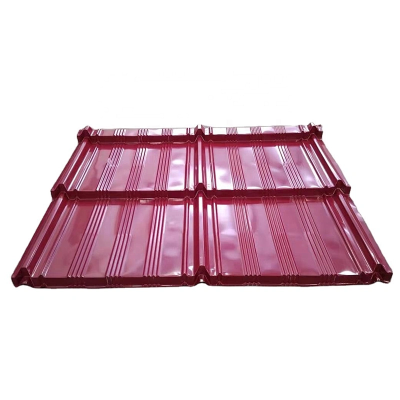 Indonesia popular step tile glazed roofing rolling forming machine tile making machine