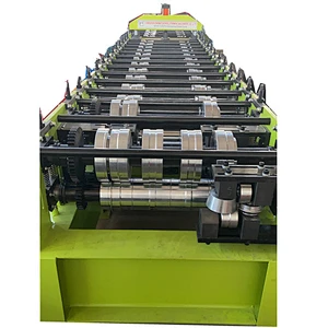 Snap-Lock Standing Seam Roofing Sheet Rolling Forming Machine
