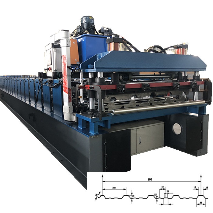 DTS Roofing Sheet Roll Forming Machine for Ghana