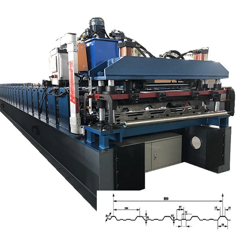 DTS Roofing Sheet Roll Forming Machine for Ghana