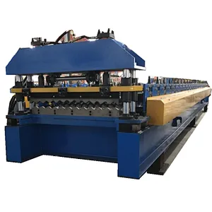 WAV 780 Corrugated Iron Sheet Color Coated Roofing Sheet Roll Forming Machine