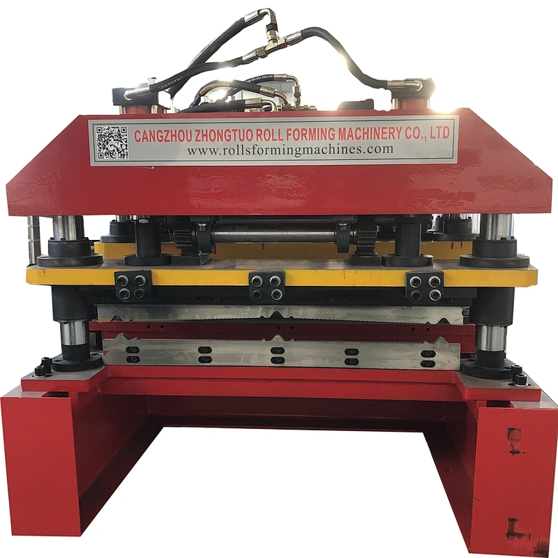 800 Glazed Tile Roofing Roll Forming Machine Glazed Tile Making Machine for Indonesia Market