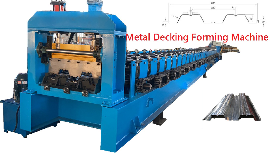 Steel Floor Deck Roll Forming Machine for Jordan