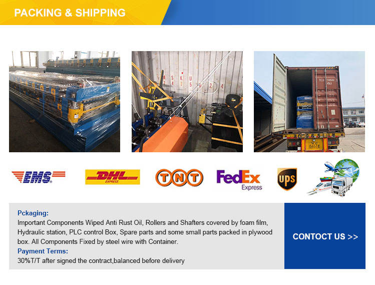 High quality steel plate deck floor tile making machine for European market