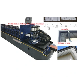 Popular Soffit Panel Roll Forming Machine