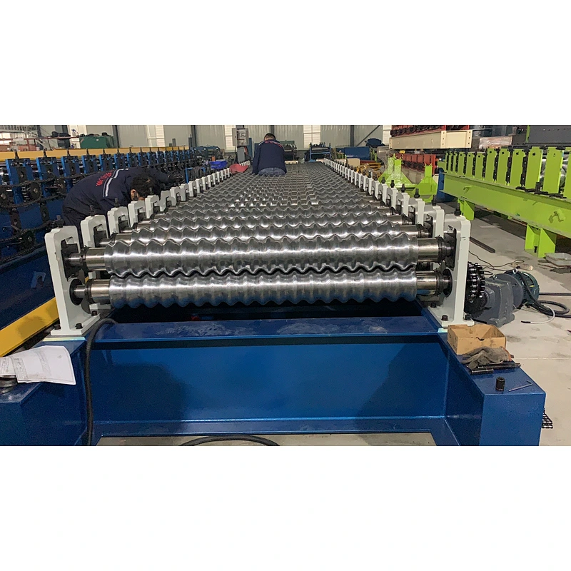 Corrugated Roofing Sheet Machine Corry Profile Roll Forming Machine