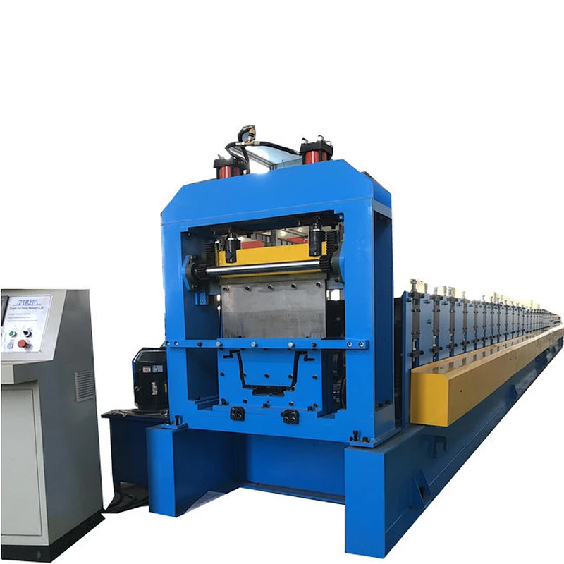 Trapezoidal steel decking single wave rolling forming machine for Jordan