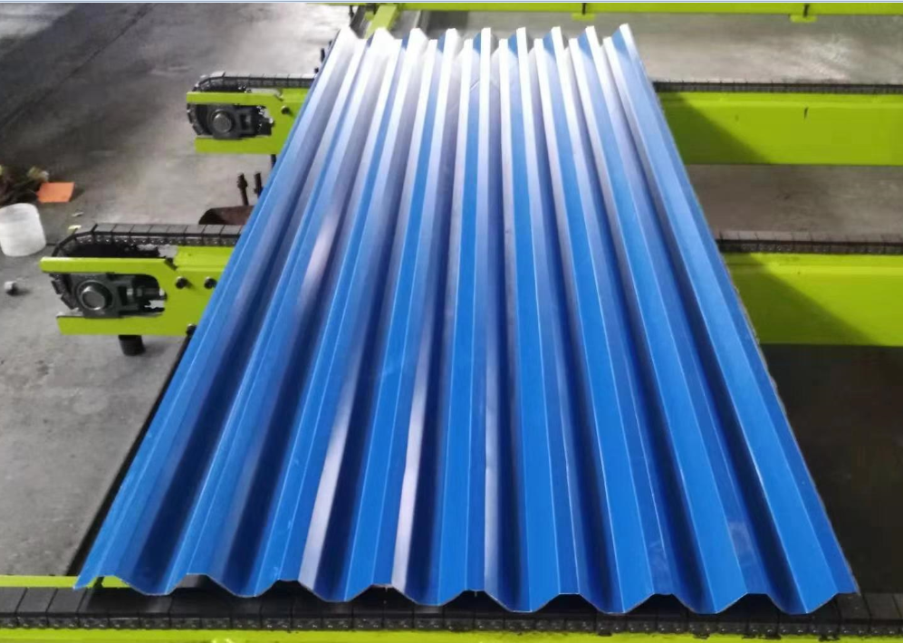 V115 metal roofing sheet rolling forming machine