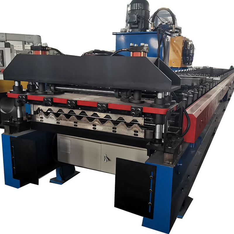 V115 metal roofing sheet or wall cladding sheet rolling forming machine