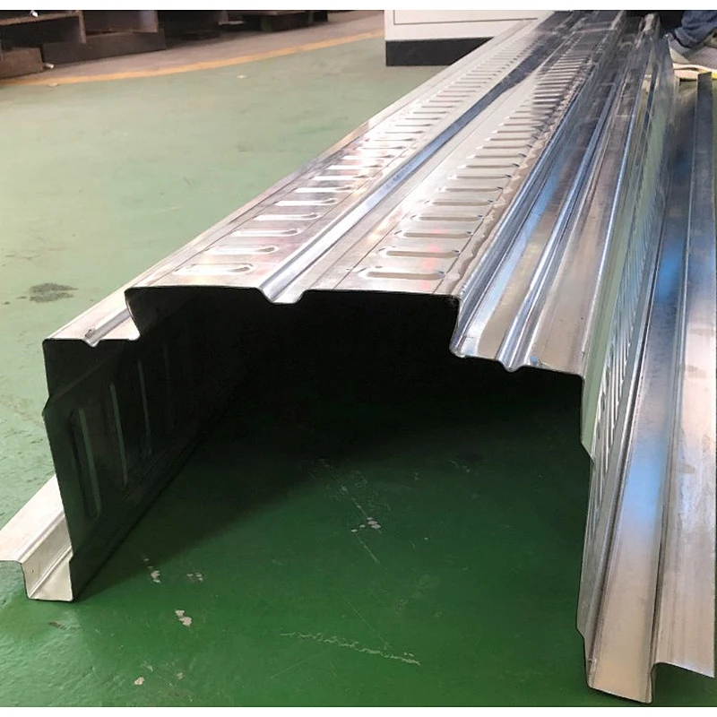 Trapezoidal steel decking single wave rolling forming machine for Jordan