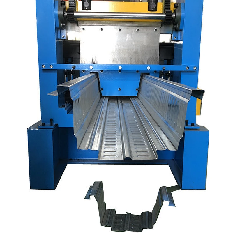 Trapezoidal steel decking single wave rolling forming machine for Jordan