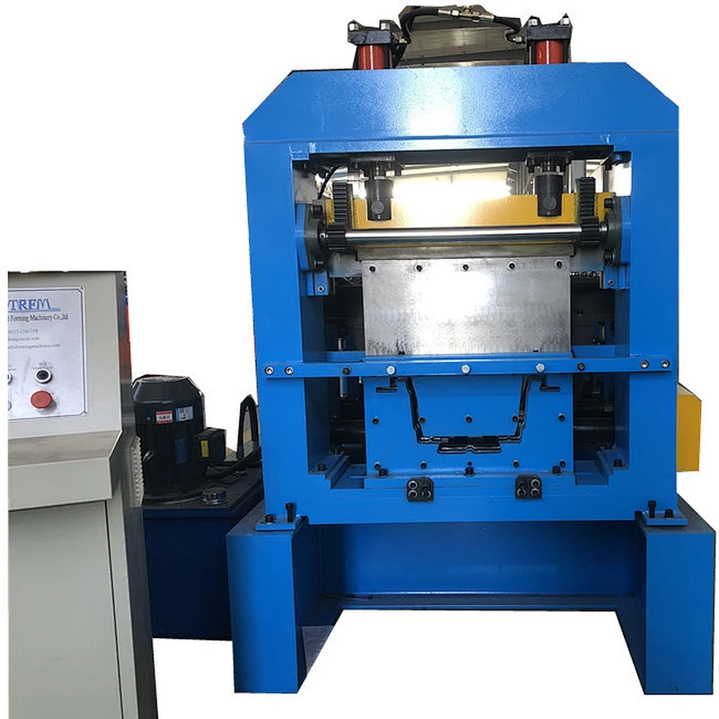 Trapezoidal steel decking single wave rolling forming machine for Jordan