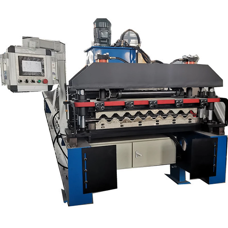 V115 metal roofing sheet or wall cladding sheet rolling forming machine