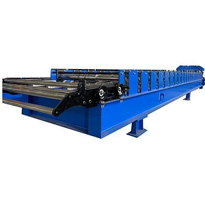 TR4/TR6 Roofing Sheet Roll Forming Machine Trapezoid Profile Roll Forming Making Machine