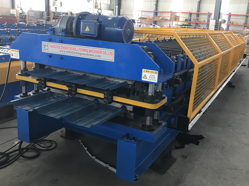 double layer metal roofing roll forming machine