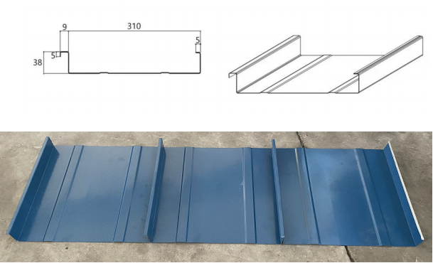 standing seam machine