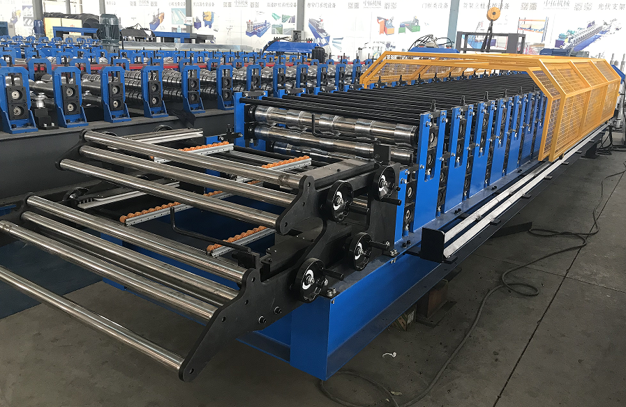 double layer metal roofing roll forming machine