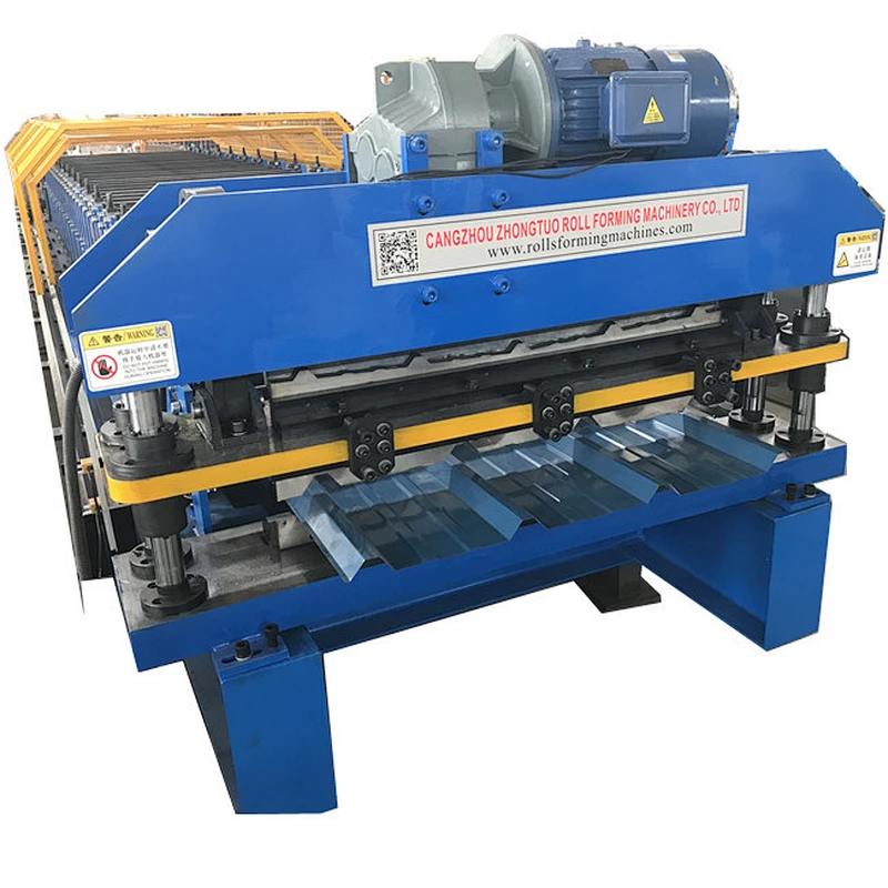 Motor shearing double layer roll forming machine for R panel and Ag panel sheets in United States Market