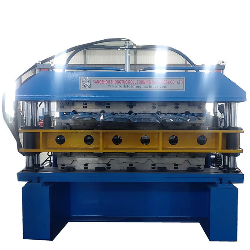 R panel & PBR panel roofing sheet machine