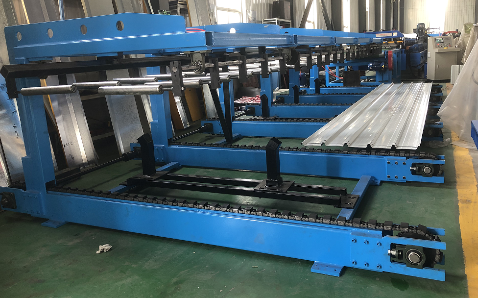 roofing sheet automatic stacker